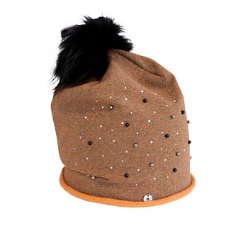 Women's insulated hat Azalia ocher