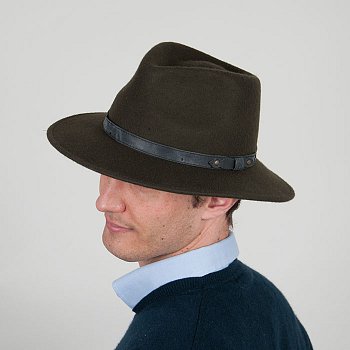 Men's hat 20934-men green 59