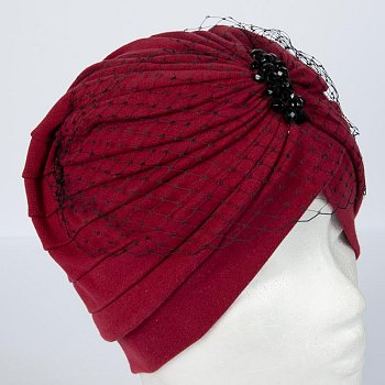 Women's Ligia hat burgundy