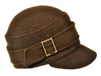 Otanga wool hat dark brown