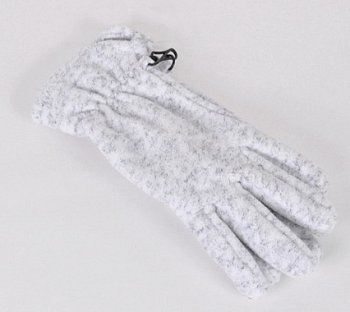 Women's winter gloves W1-3023KG white