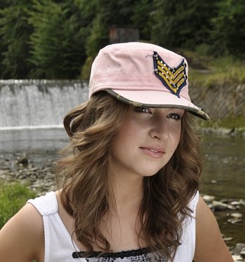 Women's cap 1023512H pink 58