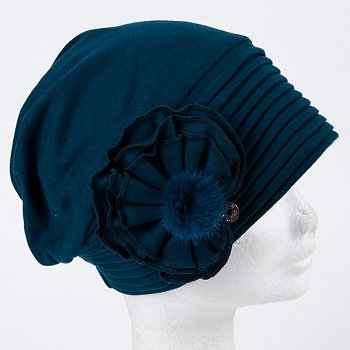 Roberta hat blue