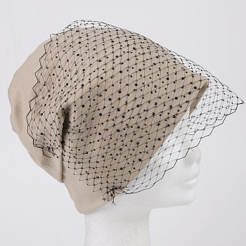 Women's winter hat Agafia beige