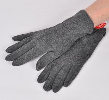 Women's gloves 191102GL gray M