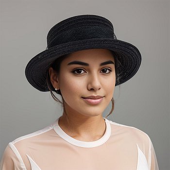 Women's summer hat 23145 black