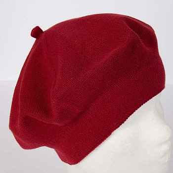 Cotton beret 240672HB