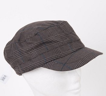 Cadet cap 103240HH brown / dark blue (navy) 56