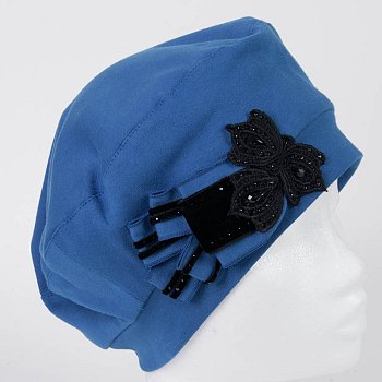 Women's beret Aneta Royal blue