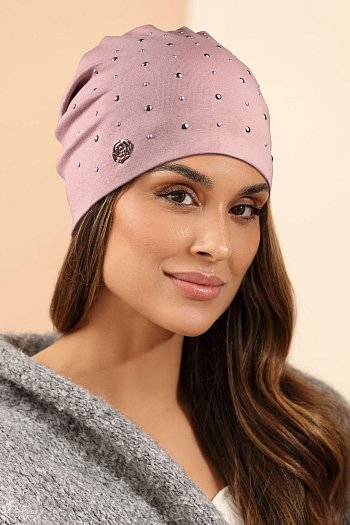 Women's hat Claire pink