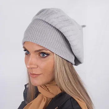 Women's beret with Fariana knit