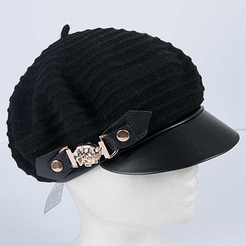 Konara women's cap black