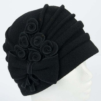 Women's Tena hat black