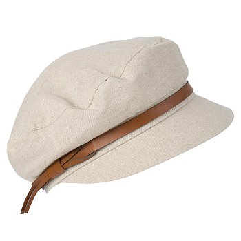 Women's summer captain hat 231222HH beige 58