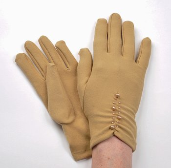 Women's winter gloves 121442GL beige