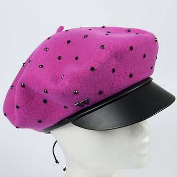 Nonas women's cap fuchsia