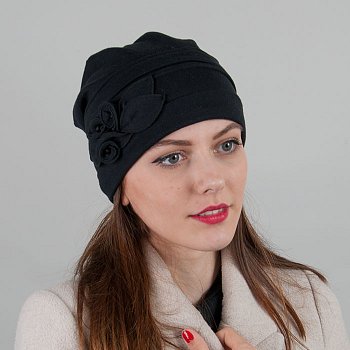 Women's hat Ika black