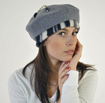 Women's wool beret Fode