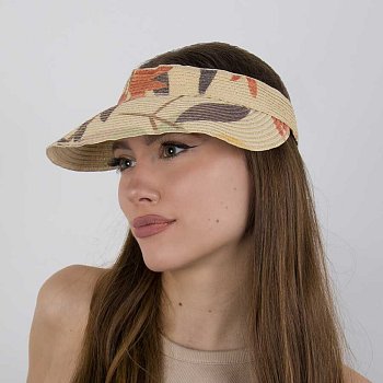 Women's visor 19812HA beige