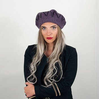 Women's wool beret Flok