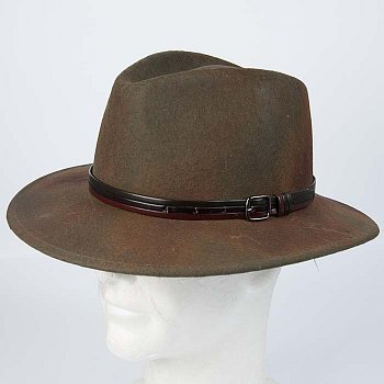 Men's hat 19906 olive 57