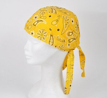 Summer headscarf 1612 yellow