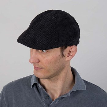 Men's flat cap 217101HH black 60