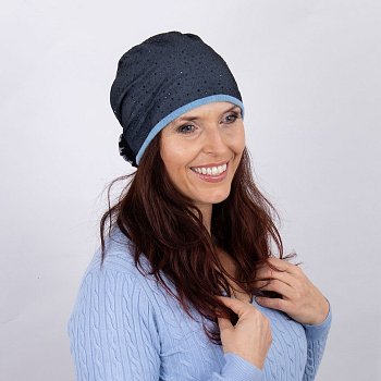 Audrey hat blue