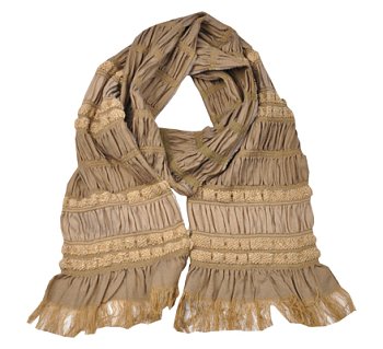 Women's winter scarf 29009