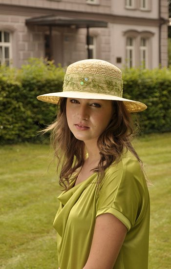 Women's straw hat 72133