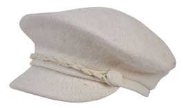 Women's wool hat with Faborita visor cream